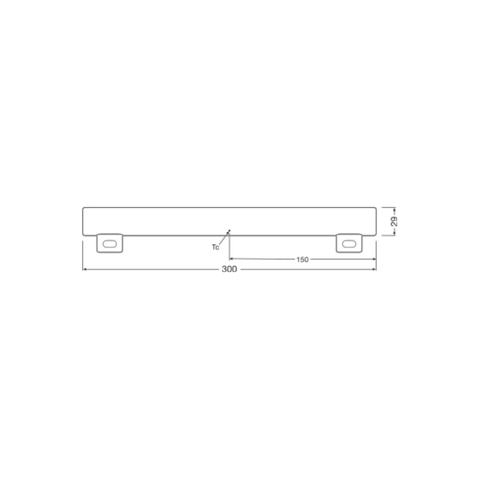 Osram LEDinestra HD Lighting S14s 3W 275lm - 927 Extra Varm Vit | Bästa Färgåtergivning - Dimbar - Ersättare 27W