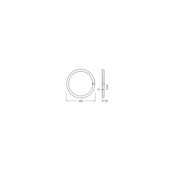 Osram LED Rör T9 Cirkulär (EM/Mains) 24W 2900lm - 865 Dagsljus | Ersättare 40W