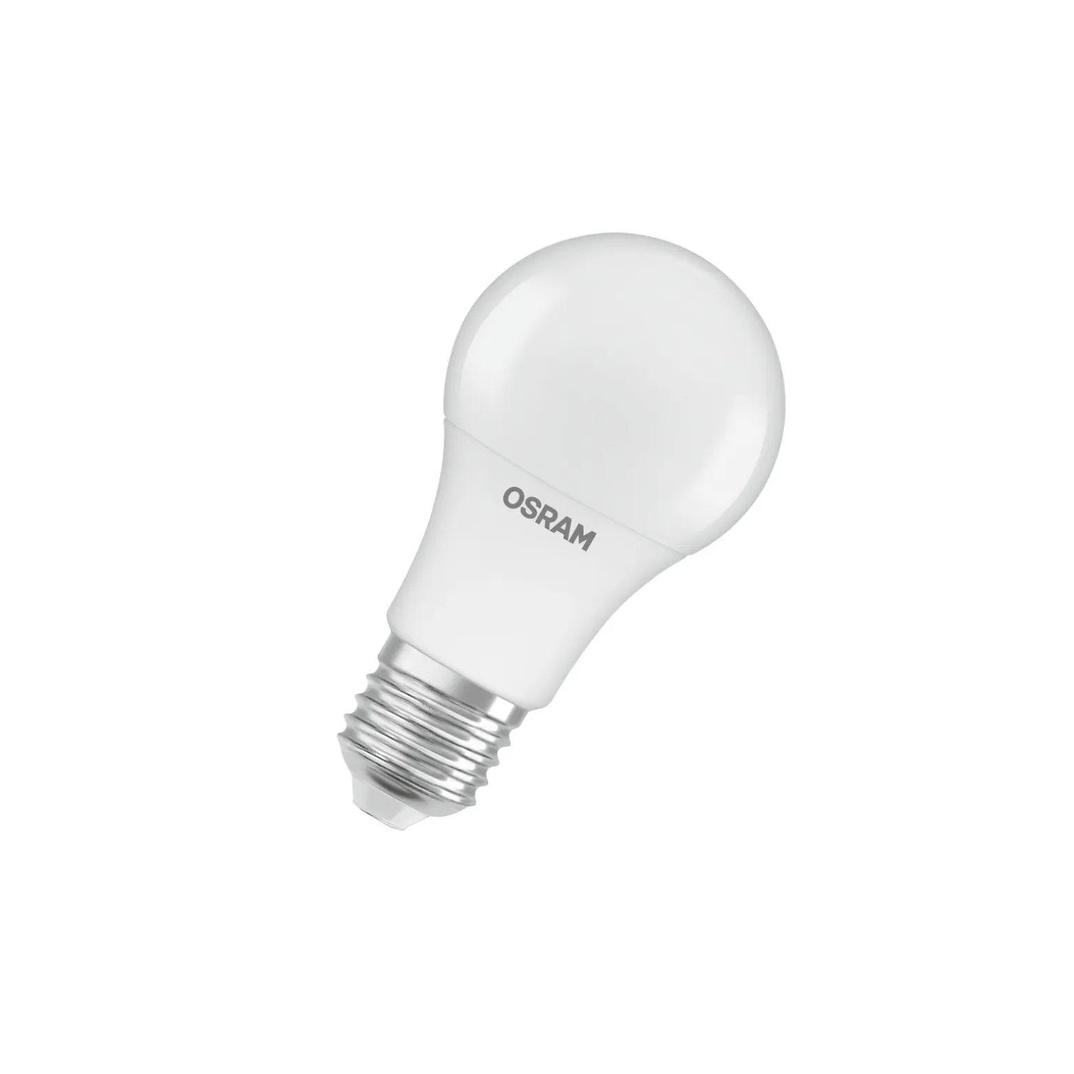 Osram LED Star Classic E27 Päron Matt 4.9W 470lm - 827 Extra Varm Vit | Ljussensor - Ersättare 40W
