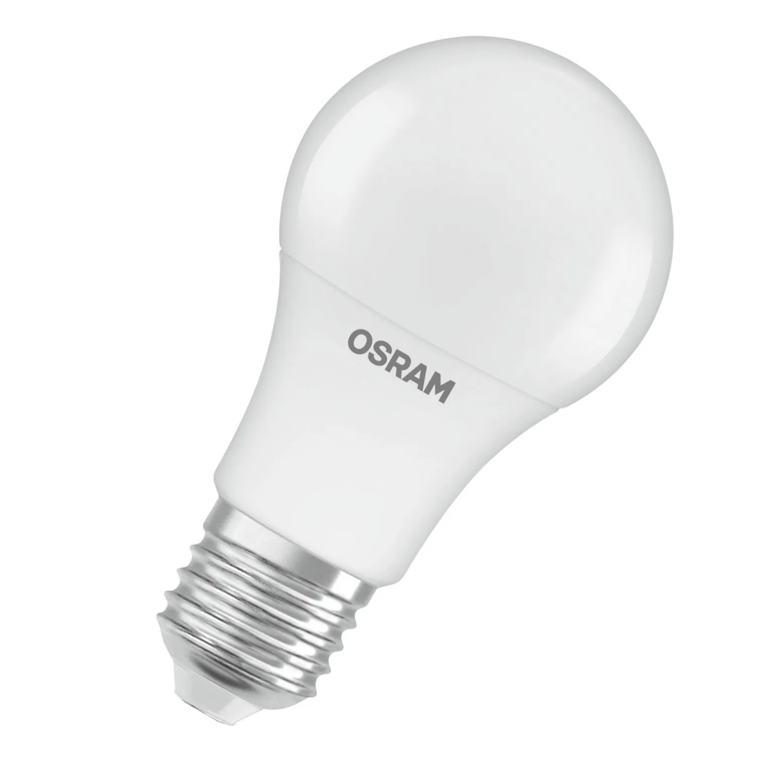 Osram LED Star Classic E27 Päron Matt 4.9W 470lm - 827 Extra Varm Vit | Ljussensor - Ersättare 40W