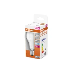 Osram Led Star Classic LED E27 Päron Matt 9W 940lm - 840 Kallvit
