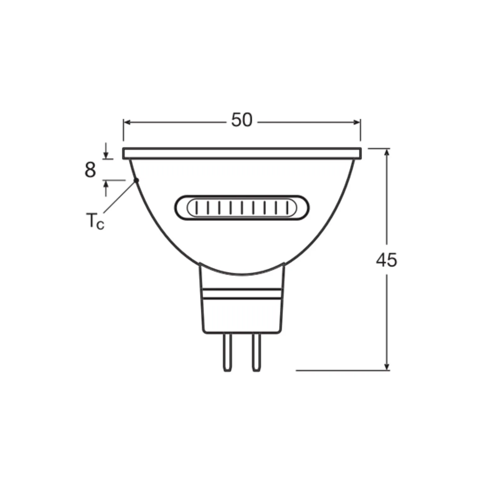 Osram LED Superstar Reflektor Spot GU5.3 MR16 5.6W 550lm 45D - 827 Extra Varm Vit | Ersättare 45W