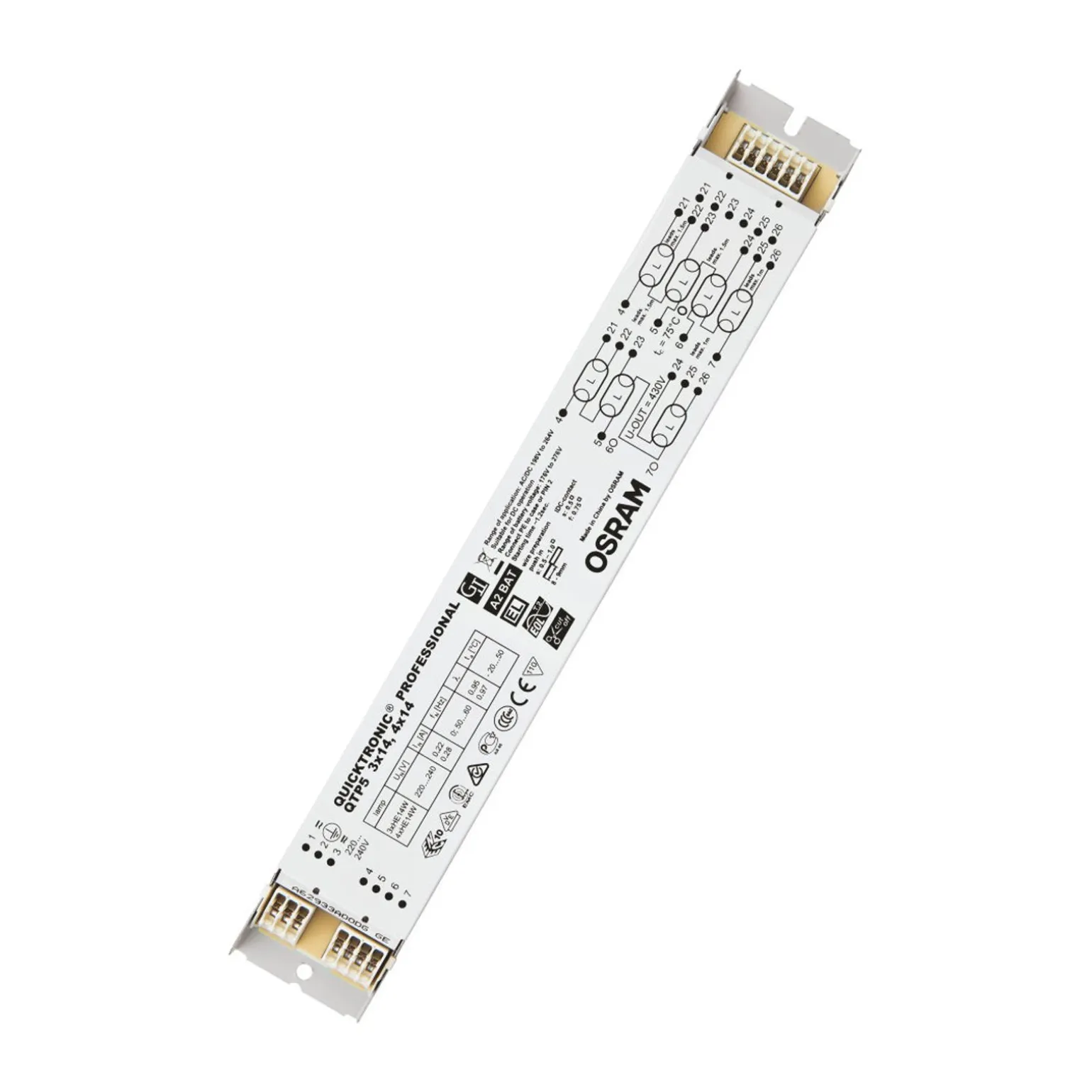 Osram QTP5 3X14.4X14/220-240