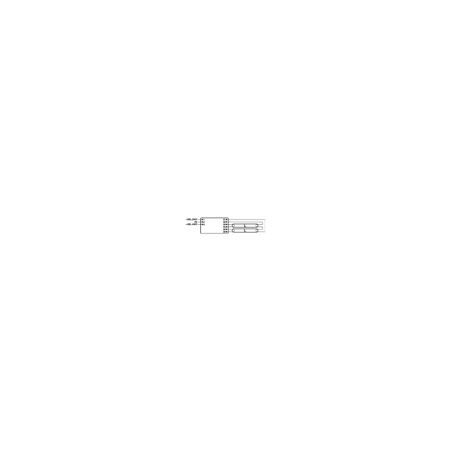 Osram Quicktronic QTP Optimal 220-240V 2x 54-58 W