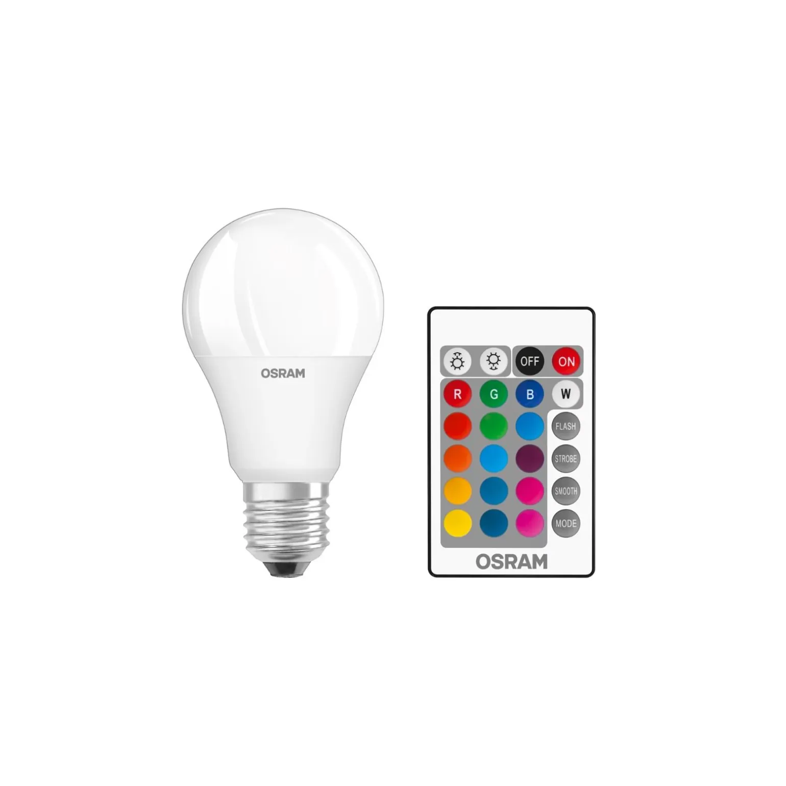 Osram Retrofit LED E27 Päron Filament Matt 9W 806lm - RGBW 827 Extra Varm Vit | Dimbar - Ersättare 60W