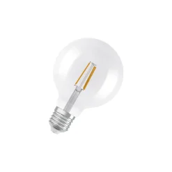 Osram SuperStar LED E27 Globe 125mm Filament Klar 7W 806lm - 822-827 Dim To Warm | Dimbar - Ersättare 60W
