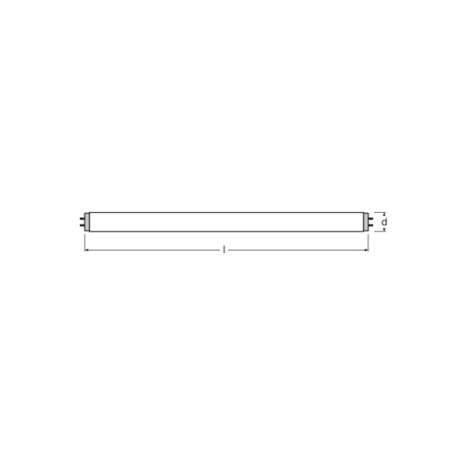 Osram T8 Lumilux 58W - 840 Kallvit | 150cm