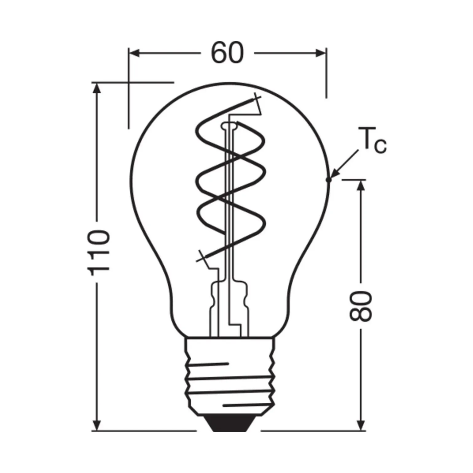 Osram Vintage 1906 LED Classic Slim E27 Päron Filament Guld 8W 806lm - 922 Extra Varm Vit | Bästa Färgåtergivning - Dimbar - Ersättare 60W