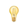 Osram Vintage 1906 LED E27 Päron Filament Guld 4W 410lm - 824 Extra Varm Vit | Ersättare 40W