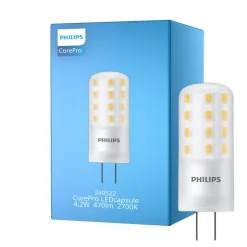 Philips Corepro LED Capsule GY6.35 4.2W 470lm - 827 Extra Varm Vit | Ersättare 40W