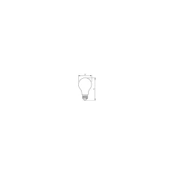 Philips Corepro LED Lampa E27 Päron Matt 13W 2000lm - 840 Kallvit | Ersättare 120W