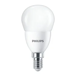 Philips Corepro LED Lustre E14 boll Matt 7W 806lm - 865 Dagsljus | Ersättare 60W