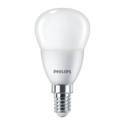 Philips Corepro LED Lustre E14 boll Matt 5W 470lm - 865 Dagsljus | Ersättare 40W