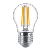 Philips Corepro LED Lustre E27 boll Filament Klar 6.5W 806lm - 827 Extra Varm Vit | Ersättare 60W