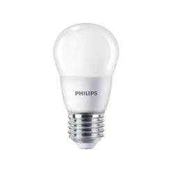 Philips Corepro LED Lustre E27 boll Matt 7W 806lm - 840 Kallvit | Ersättare 40W