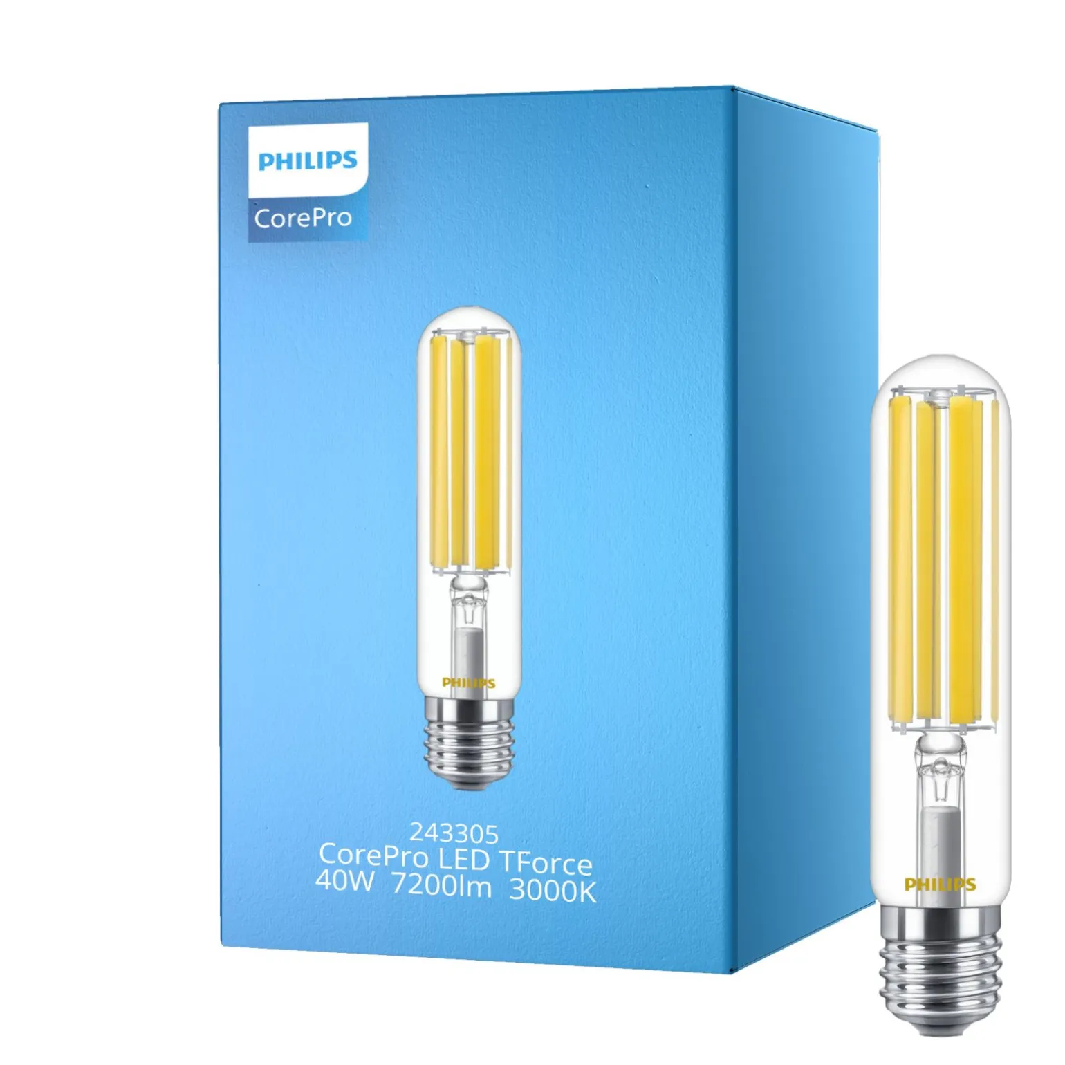 Philips CorePro LED TForce E40 40W 7200lm - 730 Varm Vit