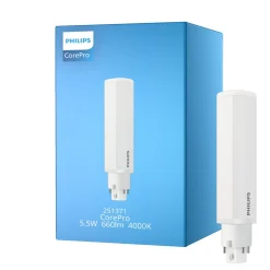 Philips CorePro PL-C LED 5.5W 660lm - 840 Kallvit | 4-Stift - Ersättare 13W