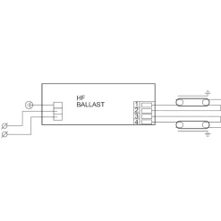 Philips HF-Basic 258 TL-D EII 220-240V 50/60Hz
