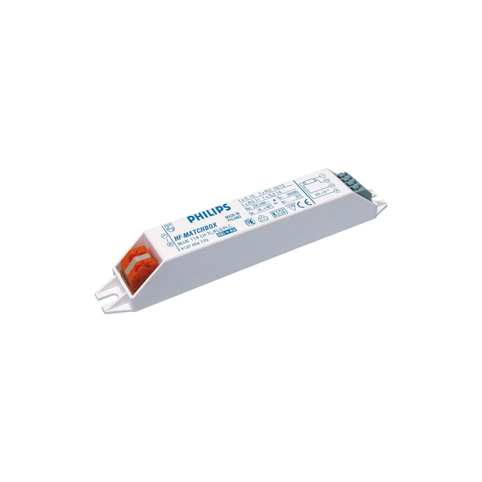 Philips HF-Matchbox Blue 109 LH TL/PL-S for 1x9W
