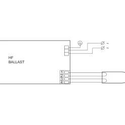 Philips HF-P 1 22-42 PL-T/C/L/TL5C II 220-240V for 1x22-42W