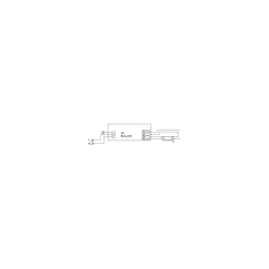 Philips HF-P 158 TL-D III 220-240V for 1x58W