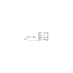 Philips HF-P 3/4 18 TL-D III 220-240V for 3/4x18W