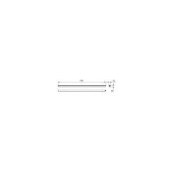 Philips LED Allmänbruksarmatur Ledinaire BN021C 20W 2100lm - 840 Kallvit | 120cm