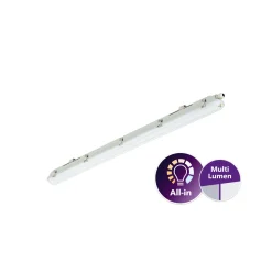 Philips LED Allmänbruksarmatur Vattentät Ledinaire WT065C 23/42W 2900/4800lm - 840 Kallvit | 120cm - Kabelgenomföring