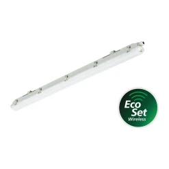 Philips LED Allmänbruksarmatur Vattentät Ledinaire EcoSet 35W 4800lm - 840 Kallvit | 120cm - Ersättare 2x36W