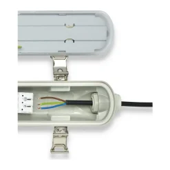 Philips LED Allmänbruksarmatur Vattentät Ledinaire EcoSet 35W 4800lm - 840 Kallvit | 120cm - Ersättare 2x36W