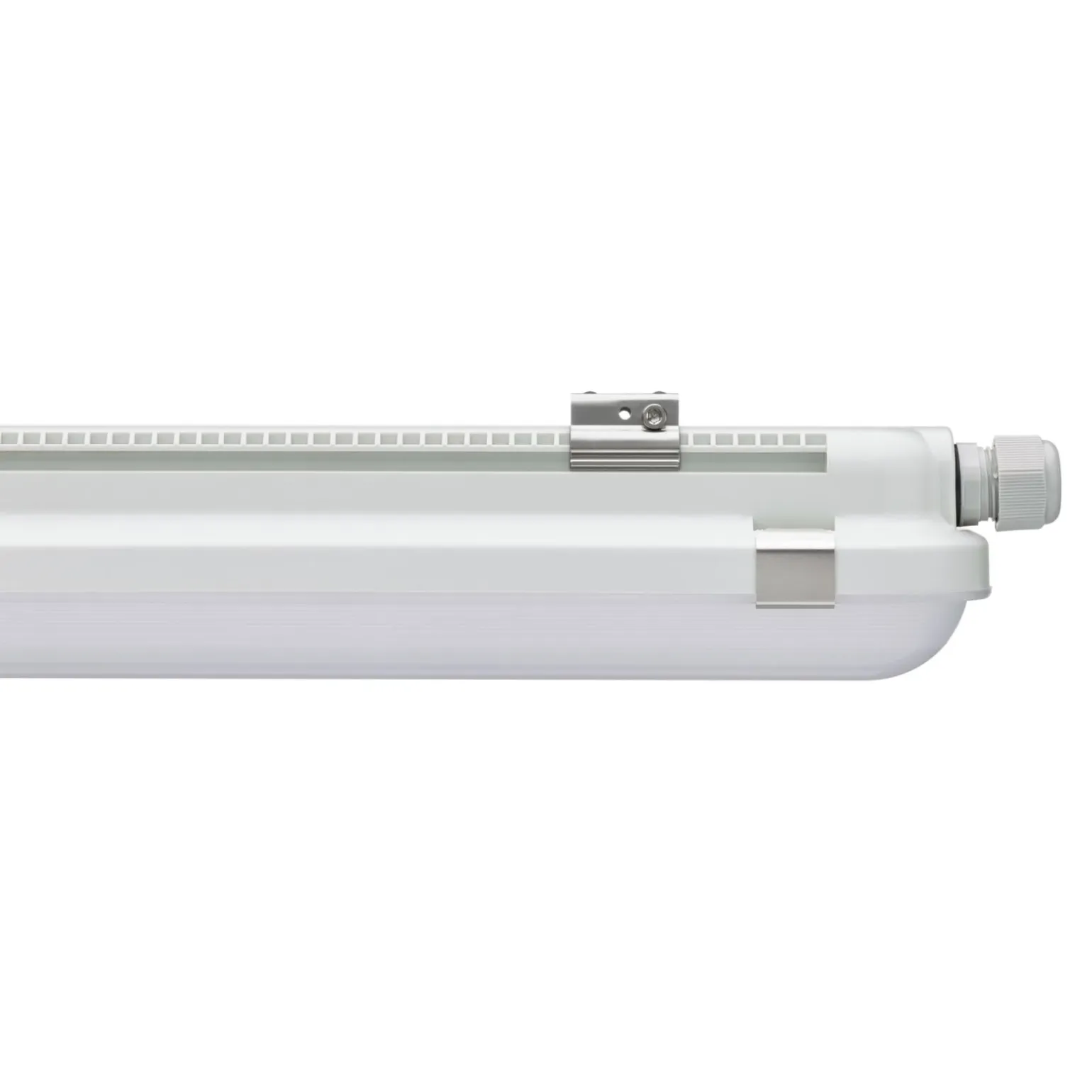 Philips LED Allmänbruksarmatur Vattentät CoreLine WT120C G2 45W 6000lm - 840 Kallvit | 150cm - Rörelse- Och Ljussensor