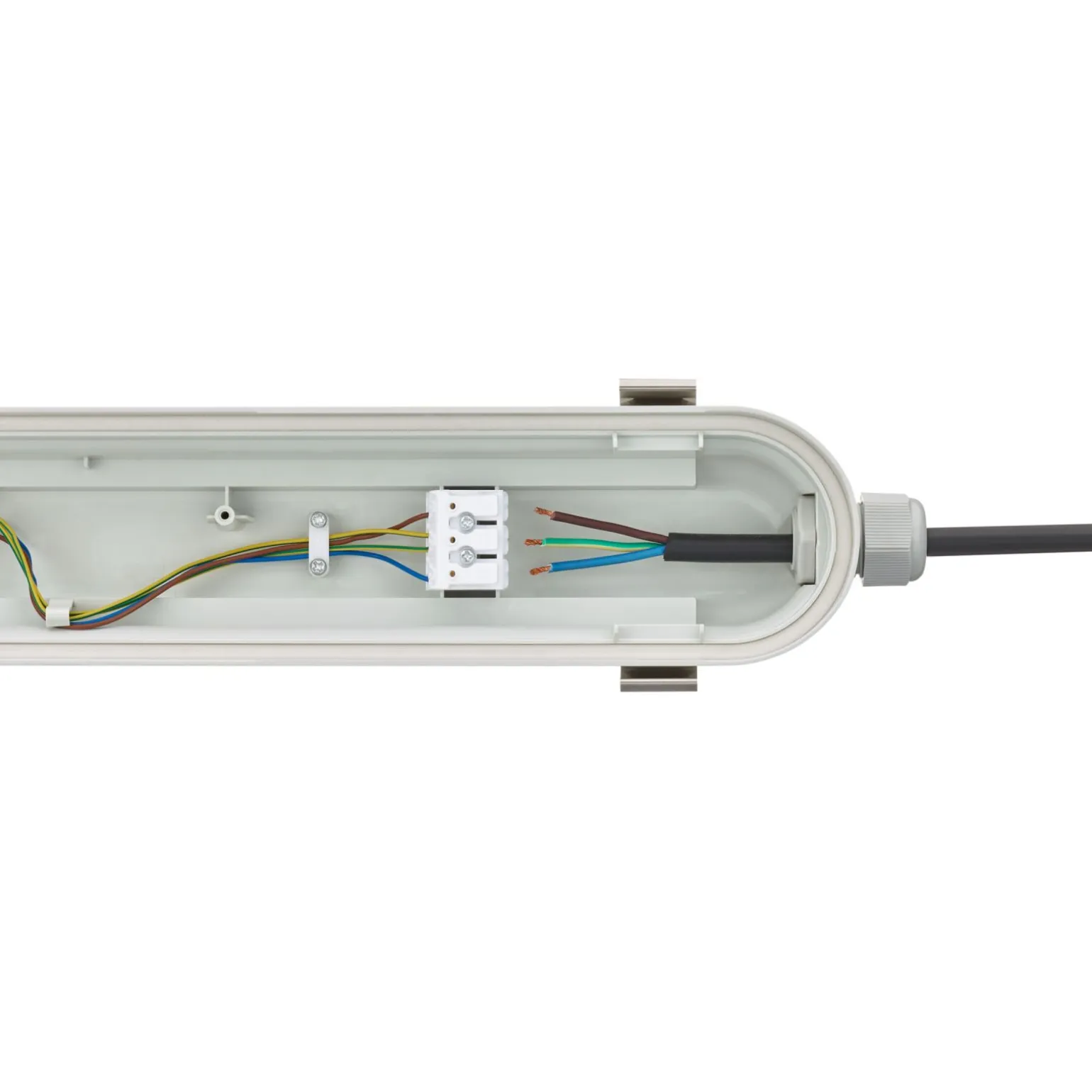 Philips LED Allmänbruksarmatur Vattentät CoreLine WT120C G2 16W 1900lm - 840 Kallvit | 60cm - Rörelse- Och Ljussensor