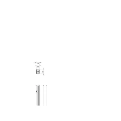 Philips LED Allmänbruksarmatur Vattentät Pacific WT490C 76W 12000lm - 840 Kallvit | 180cm
