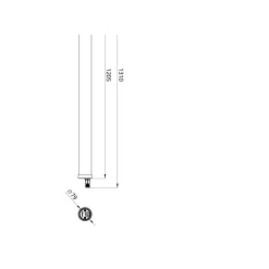 Philips LED Allmänbruksarmatur Vattentät Coreline WT210C G2 31W 5000lm - 840 Kallvit | 120cm - Ersättare 2x36W