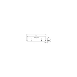 Philips LED Allmänbruksarmatur Vattentät CoreLine Tubular WT210C 54W 7000lm - 840 Kallvit | 150cm