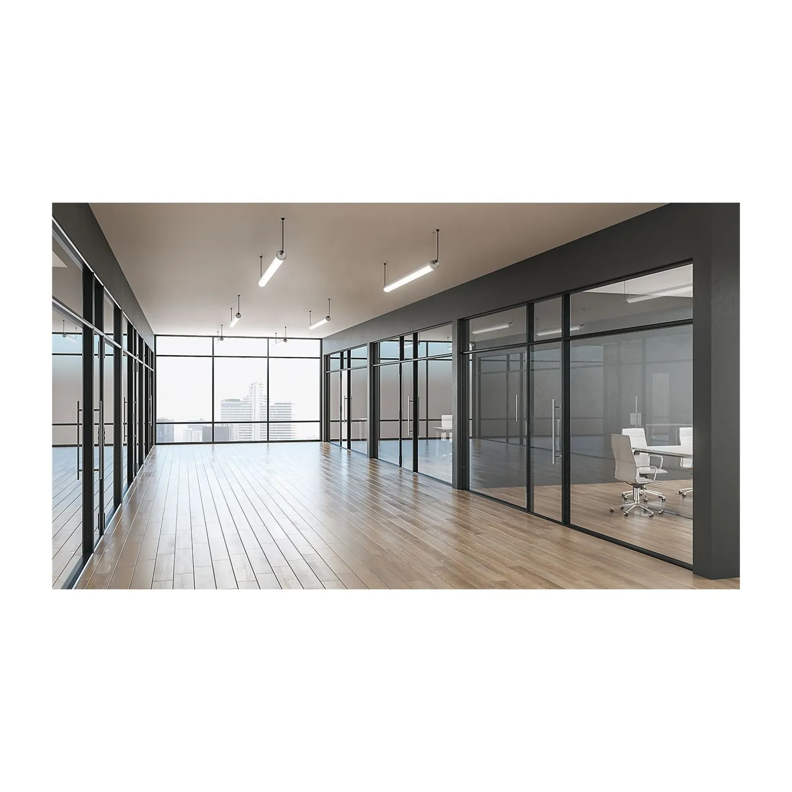 Philips LED Allmänbruksarmatur Vattentät CoreLine Tubular WT210C 54W 7000lm - 840 Kallvit | 150cm