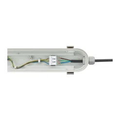 Philips LED Allmänbruksarmatur Vattentät Coreline 62W 10000lm - 840 Kallvit | 150cm - Ersättare 2x58W