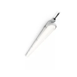 Philips LED Allmänbruksarmatur Vattentät CoreLine WT120C G3 50W 8000lm - 840 Kallvit | 150cm - Dimbar - Rörelse- och Ljussensor - Ersättare 2x58W