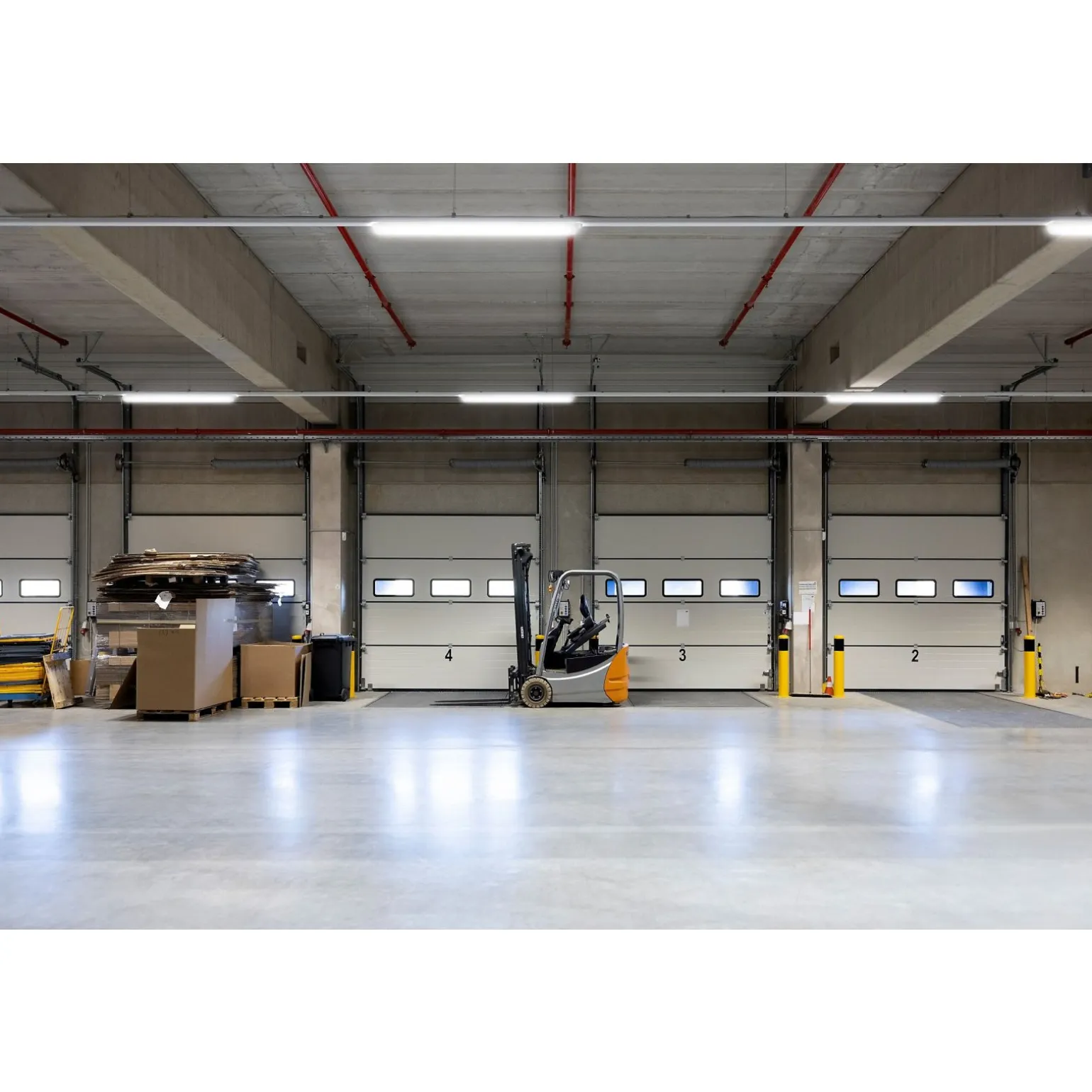 Philips LED Allmänbruksarmatur Vattentät CoreLine WT120C G3 50W 8000lm - 840 Kallvit | 120cm - Dali Dimbar - Ersättare 2x36W