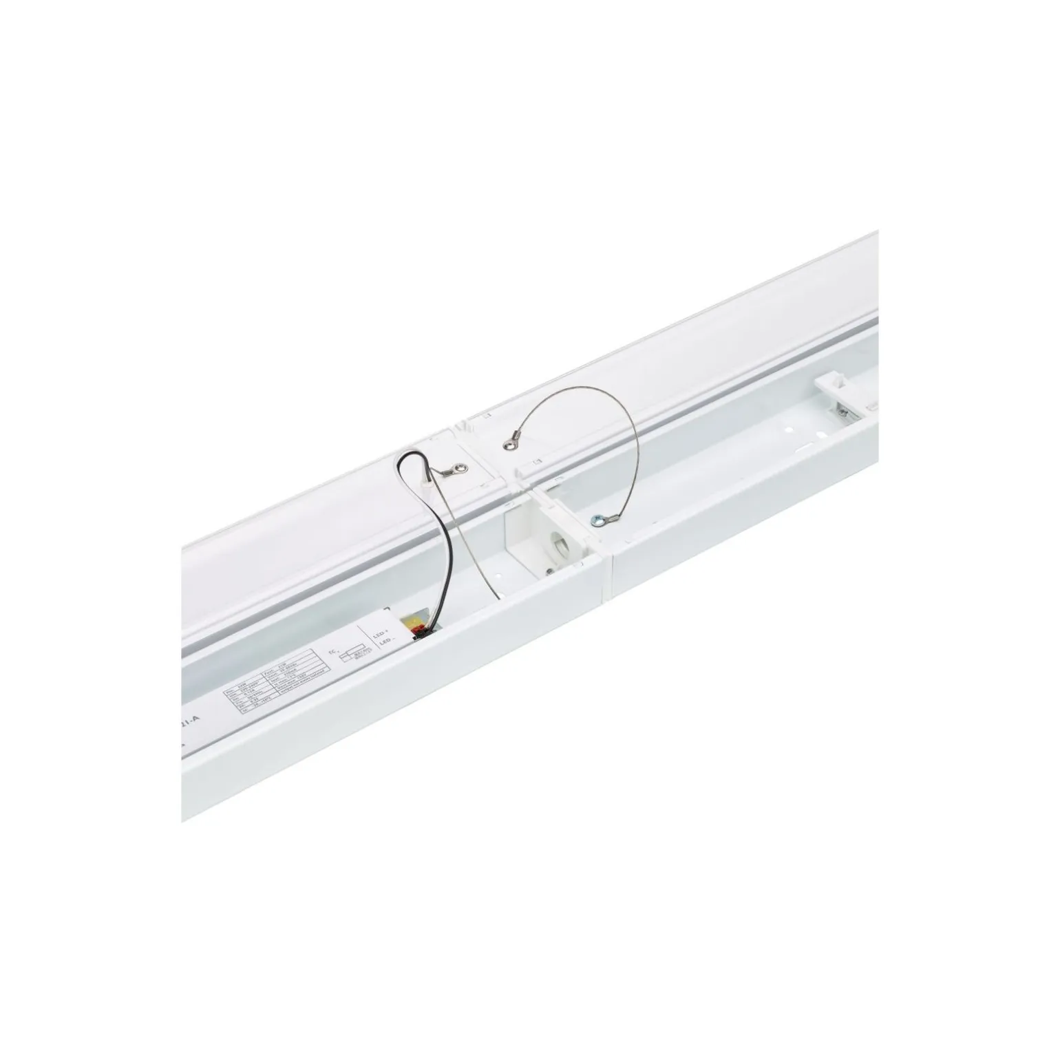 Philips LED Allmänbruksarmatur CoreLine BN126C 49W 6400lm - 840 Kallvit | 120cm - 1x Kabelgenomföring