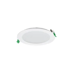 Philips LED Downlight CoreLine Aluminium Vit 10W 1150lm 180D - 830-840 CCT | 170mm - Utskärning 155mm - IP44 - Dali Dimbar