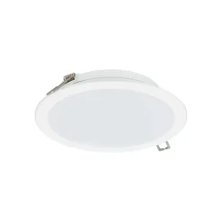 Philips LED Downlight DN065B Metall Vit 19W 2000lm 110D - 830 Varm Vit | 225mm - Utskärning 200mm - IP20