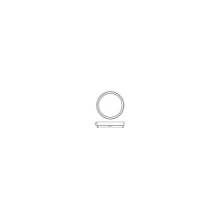 Philips LED Downlight DN065C Metall Vit 19W 2000lm 110D - 840 Kallvit | 225mm - Utskärning 200mm - IP20