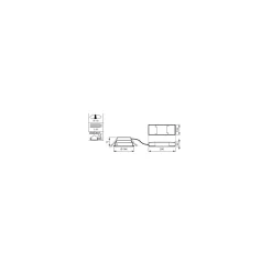 Philips LED Downlight LuxSpace Mini DN560B 9W 1350lm 80D - 840 Kallvit | 164mm - Aluminium Reflektor - 3 timmar nödbelysning