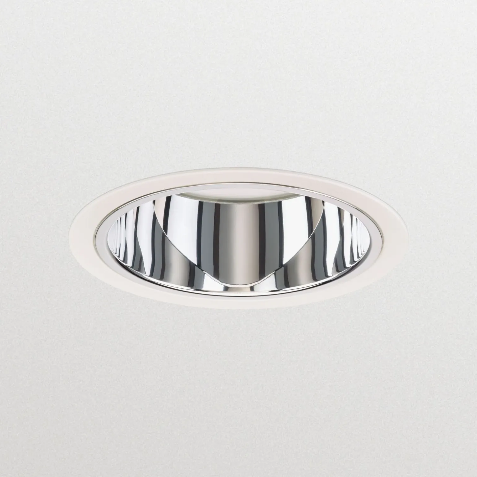 Philips LED Downlight LuxSpace Mini Djup DN561B VLC-E 9W 1350lm 75D - 840 Kallvit | 164mm - Aluminium Reflektor - Dali Dimbar