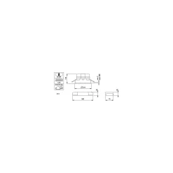 Philips LED Downlight LuxSpace Fyrkant DN572B 20.9W 2600lm 80D - 840 Kallvit | 214mm - Aluminium Reflektor
