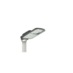 Philips LED Gatubelysning AluRoad Gen2 Pro Mini Aluminium Grå 39.5W 5880lm 5x55x150D - 740 Kallvit | IP66 - Asymmetrisk