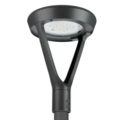 Philips LED Gatubelysning CityVario BSS300 Grå 32W 5127lm 50-4x123D - 730 Varm Vit | IP66 - Fjärrkontroll