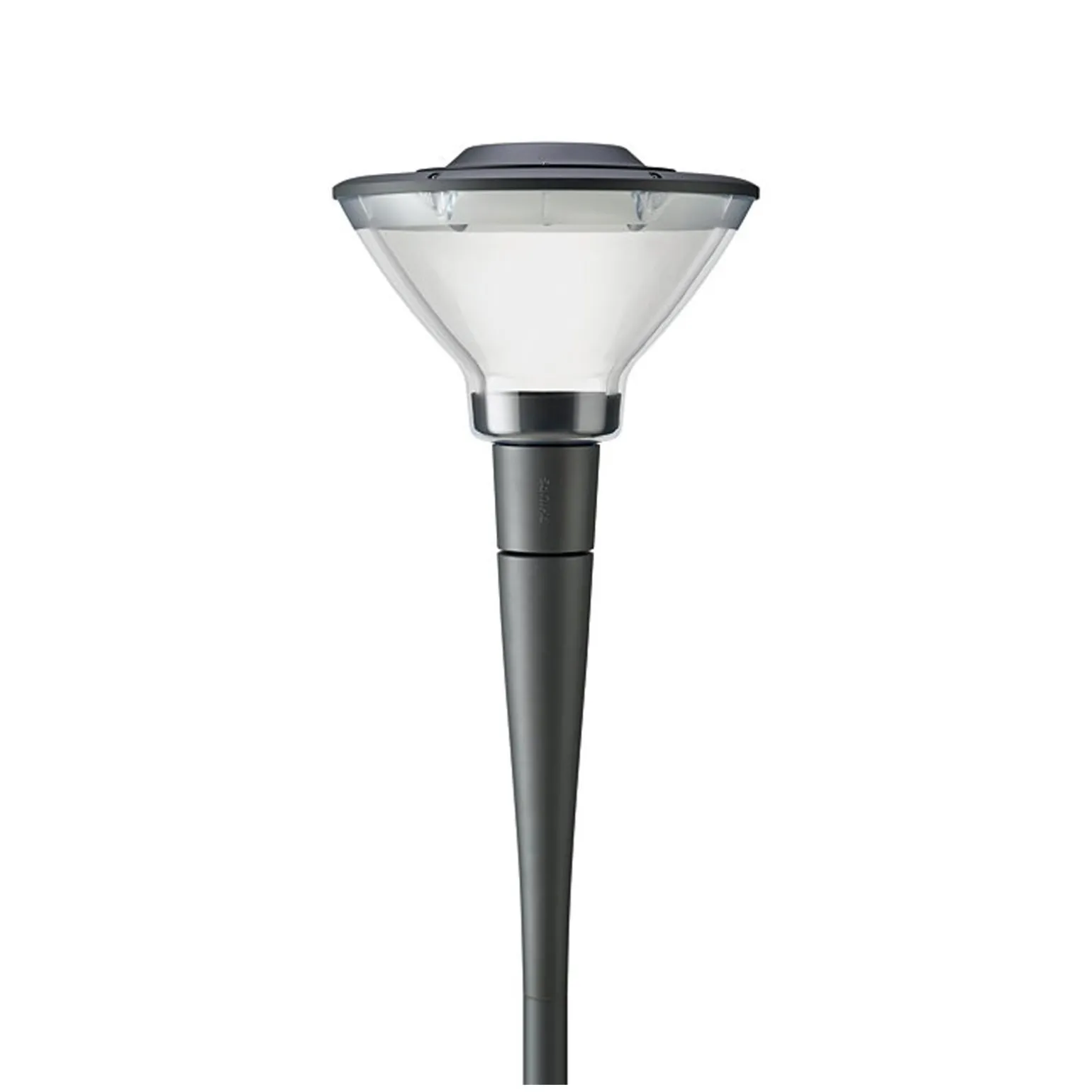 Philips LED gatubelysning Lykta City Charm Kon BDS491 Grå 53W 5670lm 360D - 730 Varm Vit | IP66 - Symmetrisk