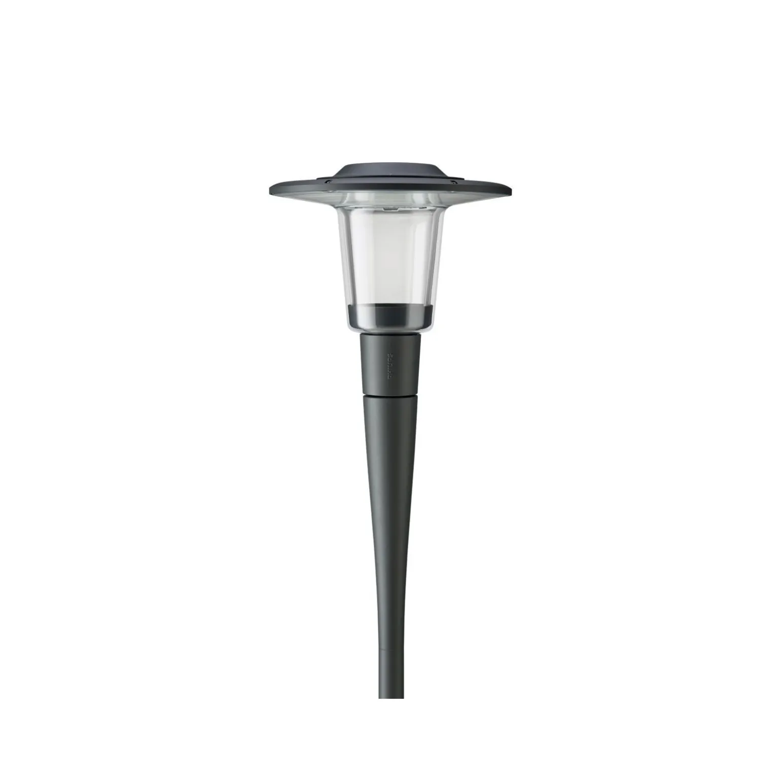 Philips LED gatubelysning Lykta City Charm Kon BDS490 Grå 61W 6480lm 360D - 730 Varm Vit | IP66 - Symmetrisk